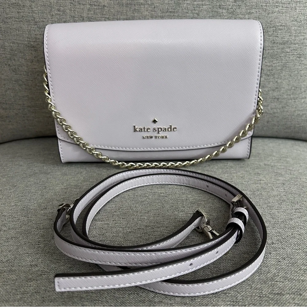 Kate Spade Carson Lilac Convertible Crossbody